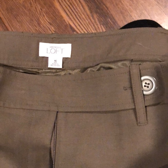 LOFT slacks size 16 - DONATED - Picture 2 of 5